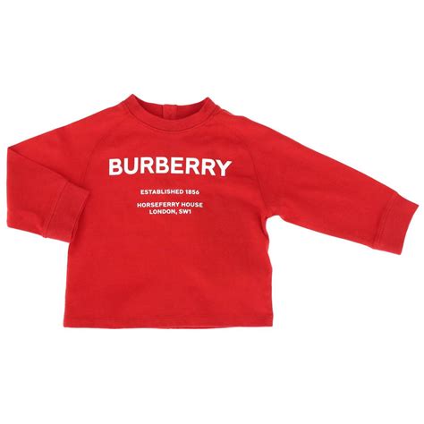 burberry t shirt baby boy|Burberry baby outlet online.